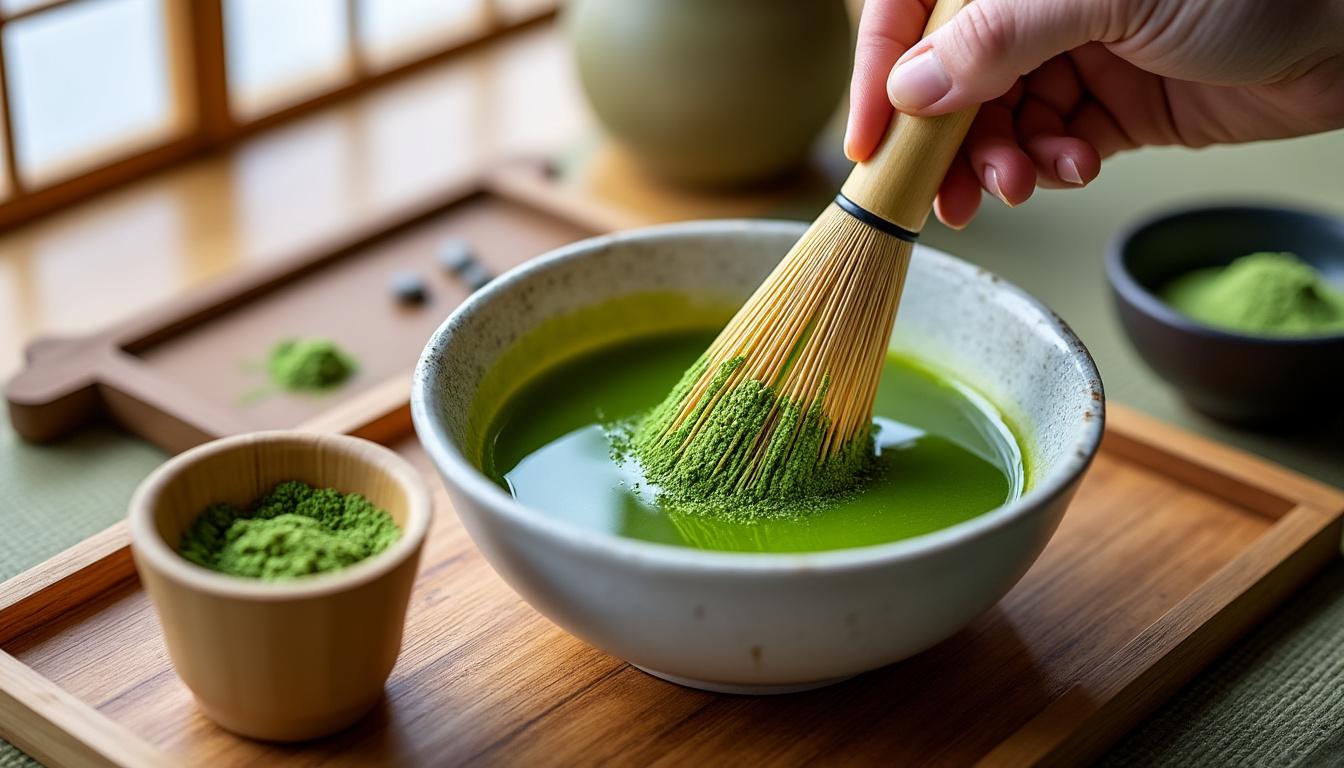 découvrez comment préparer du thé matcha parfait grâce à notre guide étape par étape pour une dégustation authentique et savoureuse.
