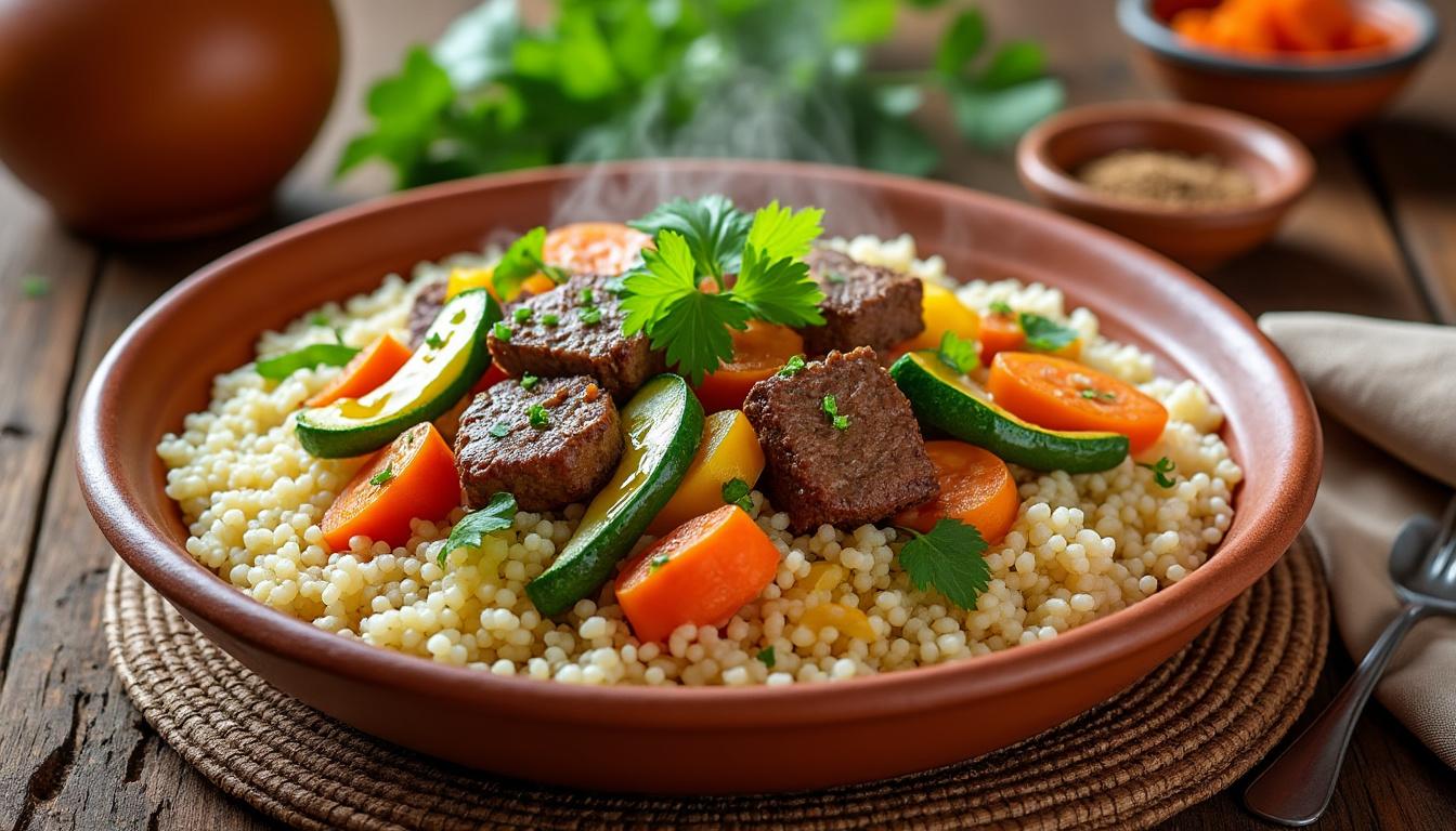 découvrez nos astuces simples et rapides pour préparer un couscous maison savoureux et traditionnel. suivez notre guide étape par étape pour réussir ce plat convivial.