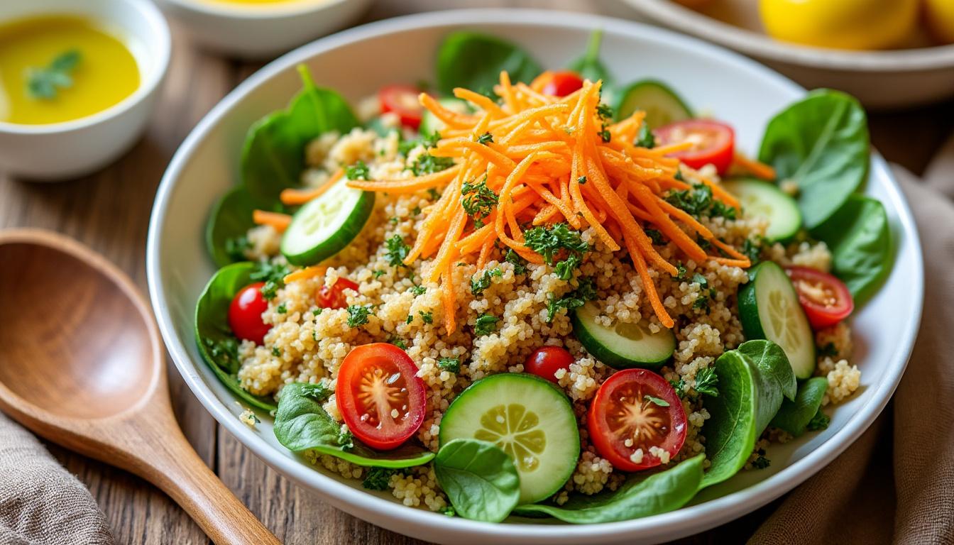 découvrez comment préparer du quinoa facilement et rapidement pour un repas sain, nutritif et délicieux. astuces simples pour cuisiner le quinoa à la perfection.