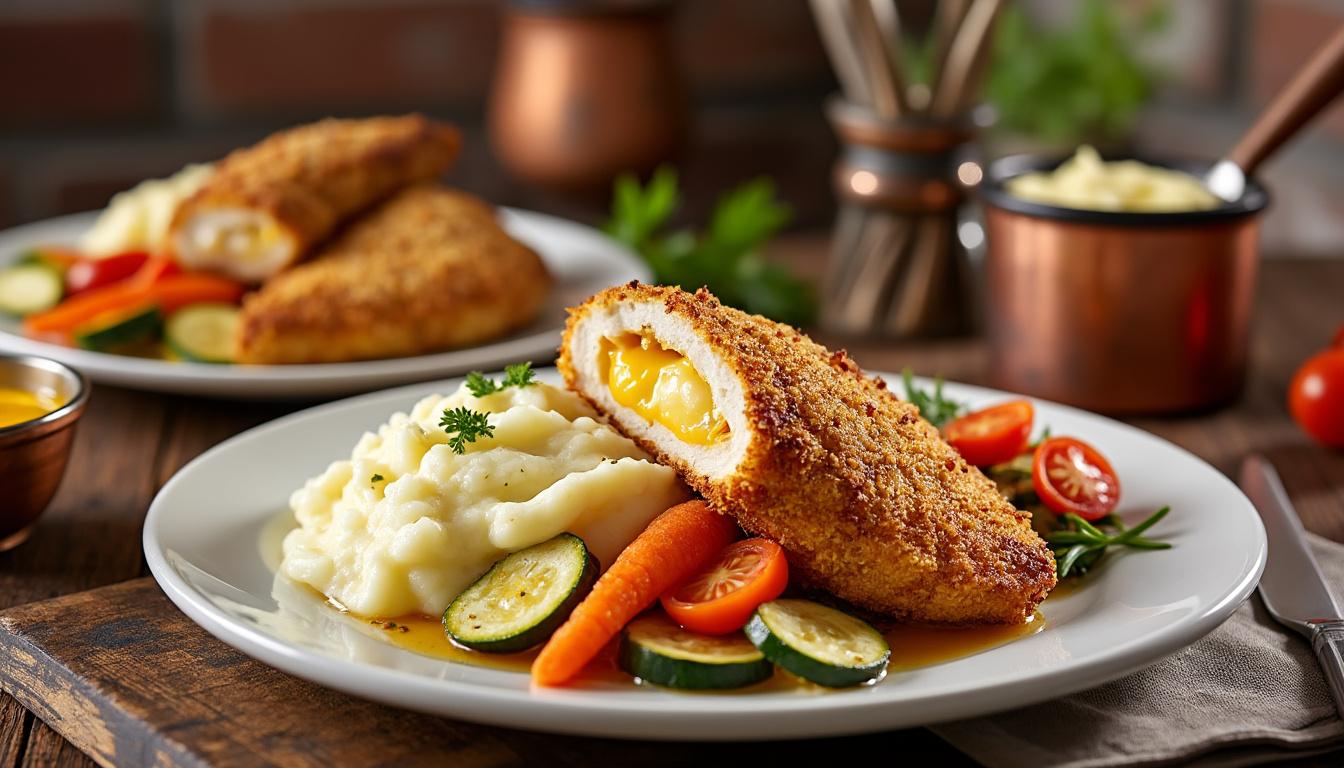 apprenez à préparer un accompagnement parfait pour votre cordon bleu avec des astuces simples et des ingrédients savoureux pour sublimer votre repas.