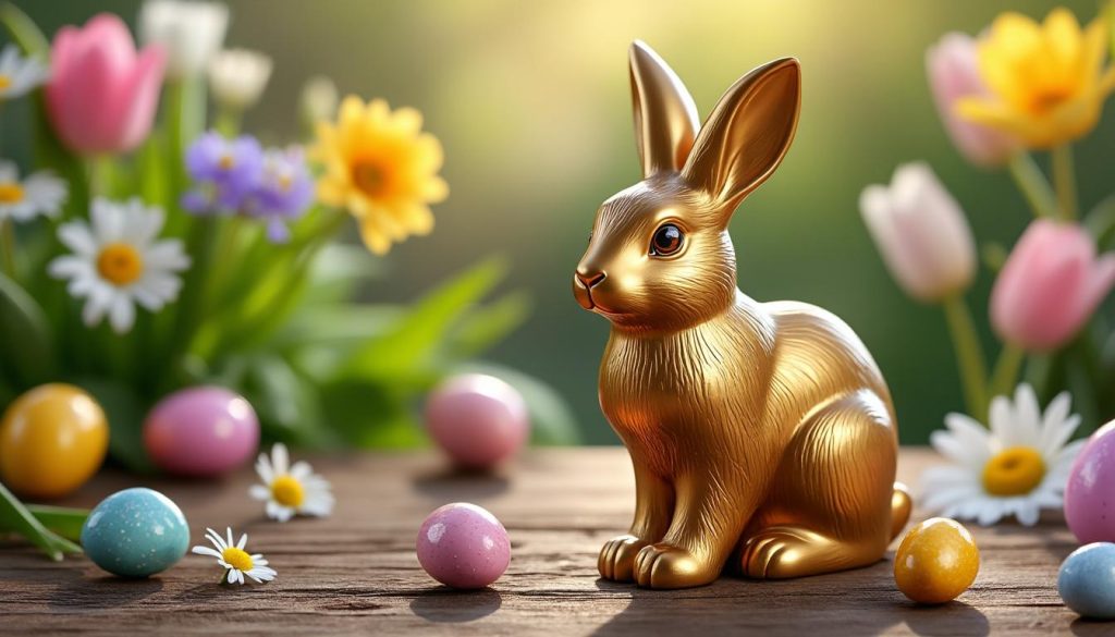 découvrez le charme du lapin or en chocolat, alliant tradition et gourmandise pour des moments de plaisir uniques.