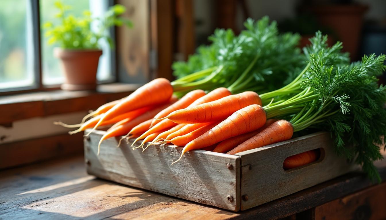 découvrez les meilleures méthodes pour conserver les carottes et prolonger leur fraîcheur, afin de savourer leur goût et leurs bienfaits plus longtemps.