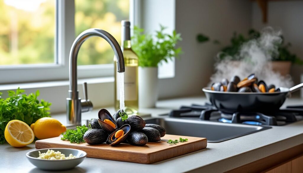 découvrez comment préparer facilement des moules savoureuses à la maison grâce à nos conseils simples et rapides, parfaits pour un repas délicieux en toute simplicité.