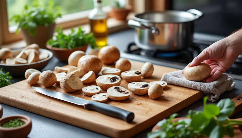 découvrez comment préparer facilement des champignons frais à la maison avec nos astuces simples et rapides pour sublimer vos plats.