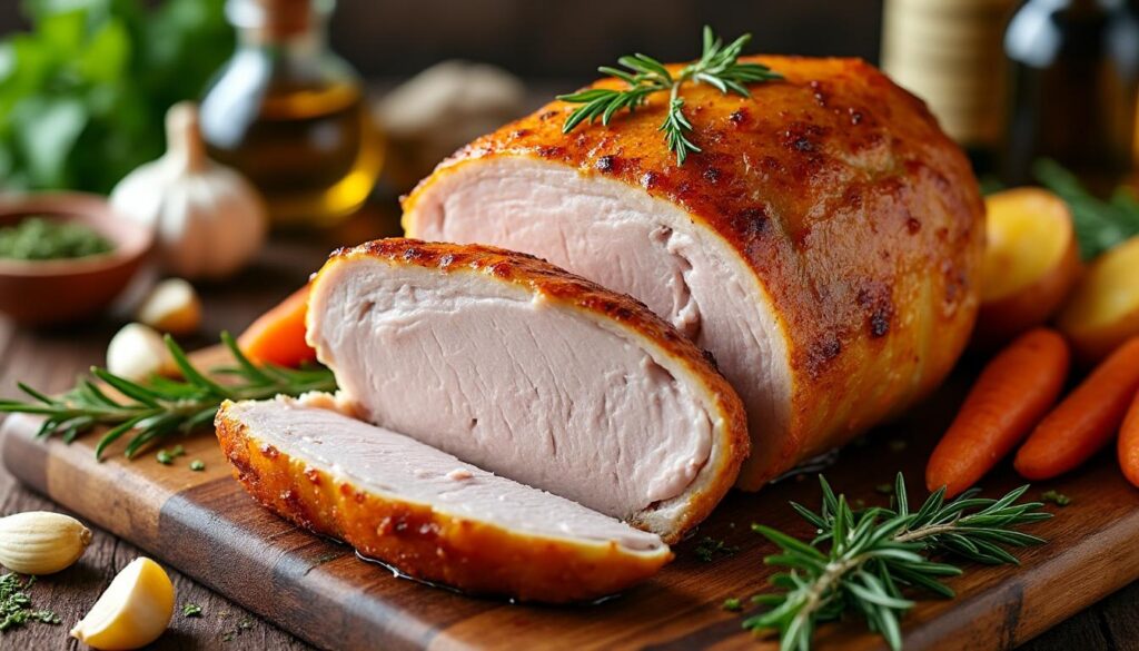 découvrez nos astuces pour réussir un rôti de dinde au four tendre et savoureux, idéal pour vos repas en famille ou entre amis.