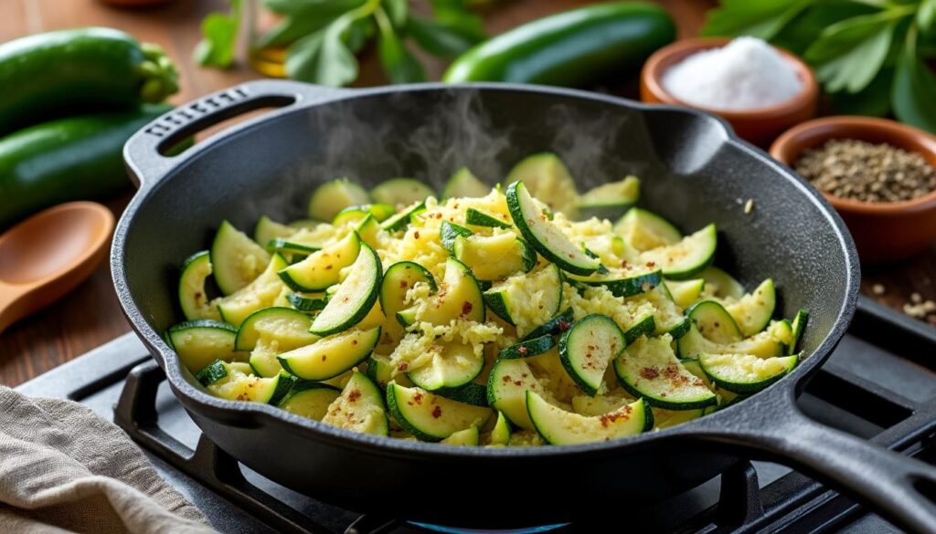 découvrez notre recette rapide de courgettes râpées à la poêle, pour des légumes fondants et savoureux faciles à préparer en quelques minutes.