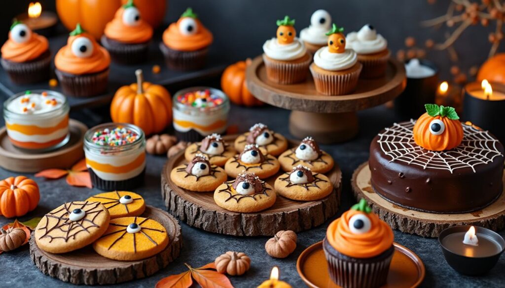 découvrez nos idées de desserts d'halloween gourmands pour surprendre et régaler petits et grands lors de vos fêtes. recettes faciles et originales pour une table ensorcelante !