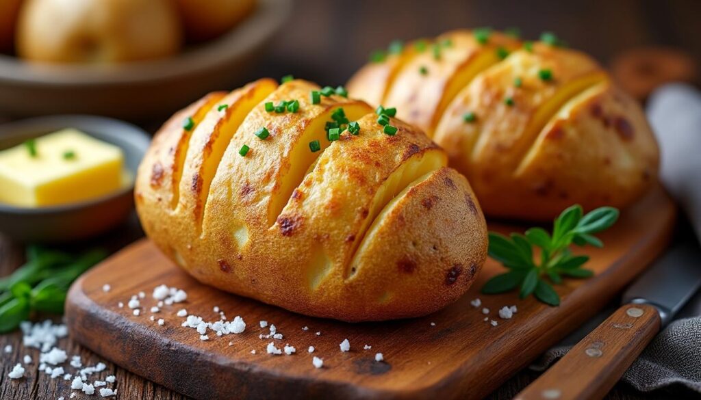 découvrez nos astuces pour réussir la pomme de terre au four parfaite : une peau croustillante et un cœur fondant à chaque cuisson.