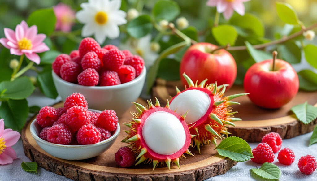 découvrez les fruits en r, des saveurs rares et délicieuses qui apportent fraîcheur et originalité à vos recettes d’été. sublimez vos plats avec ces trésors naturels !